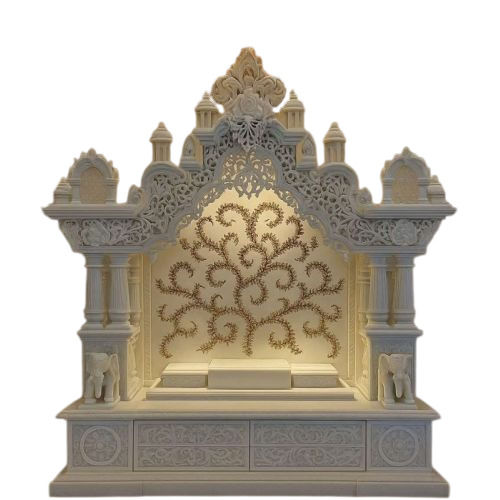 Handmade White Marble Temple