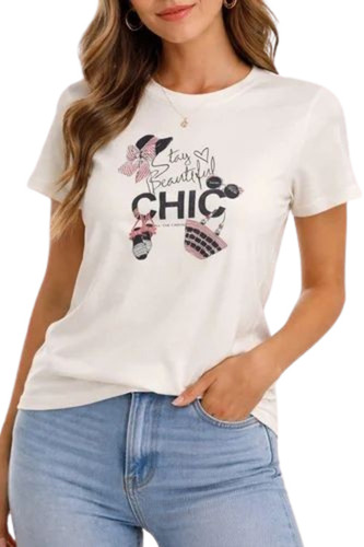 Ladies Round Neck T Shirt