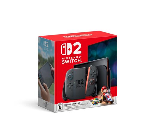 Nintendo Switch 2 Mario Kart World Console Bundle Gaming System