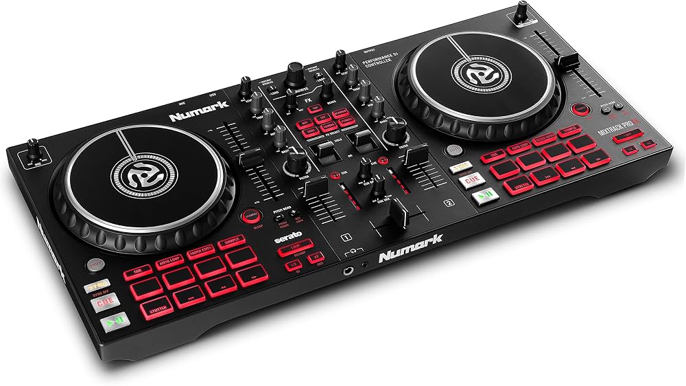Numark Mixtrack Pro Fx Dj Controller For Serato Dj With Fx Paddles - Color: Black