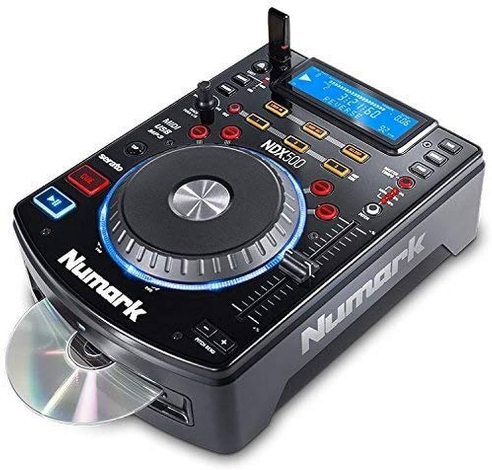 Numark Ndx500 USB/CD मीडिया प्लेयर और सॉफ्टवेयर कंट्रोलर
