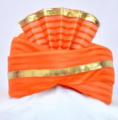 Party Wear Georgette Jodhpur Bhagva Safa