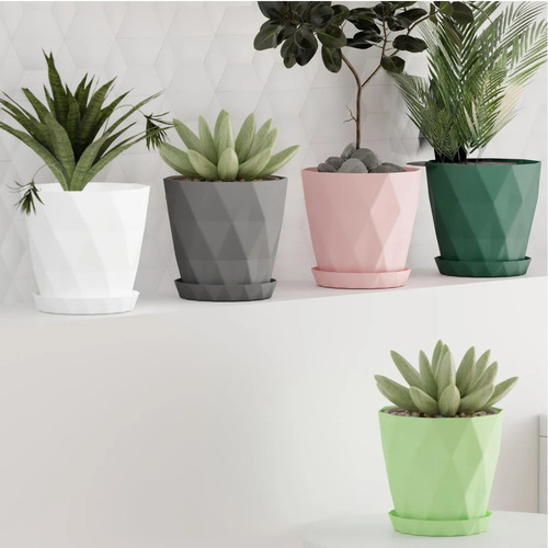 Plastic Flower Pot For Terrace Garden