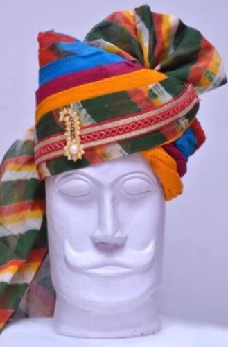 Rajasthan Palla Multicolour Safa