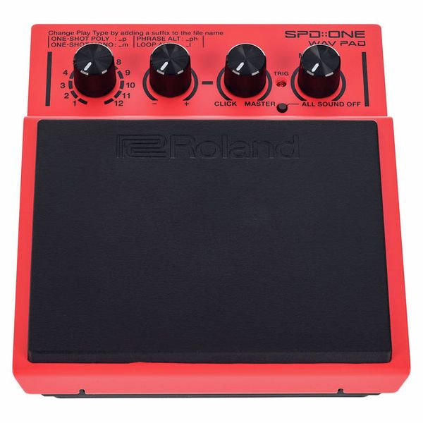 Roland Percussion Electronic Drum Pad Wav (Spd-1W) - Body Material: Metal