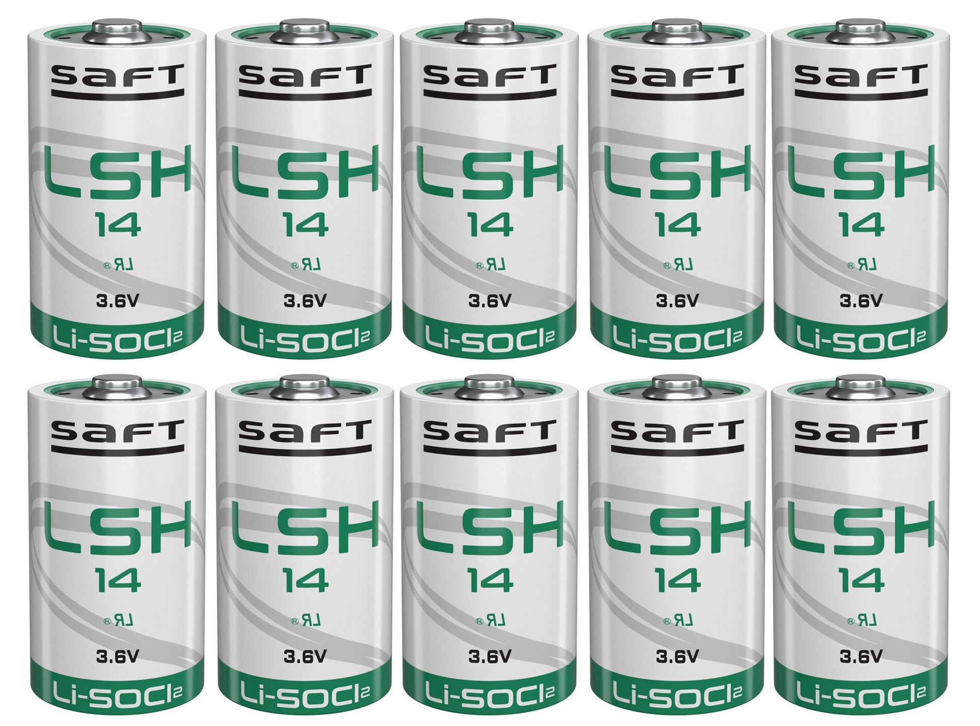 SAFT LSH 14 Battery 3.6V Lithium Battery