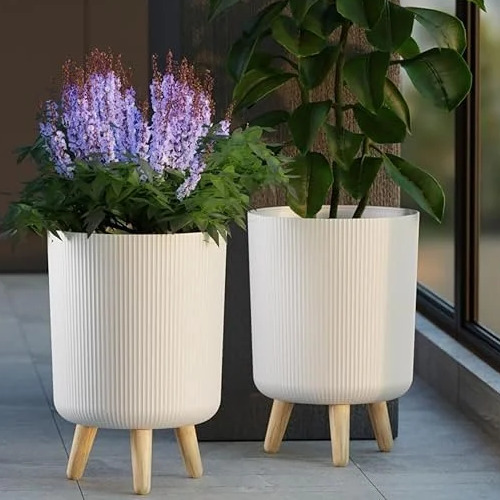Self Watering Plastic Planter Pot