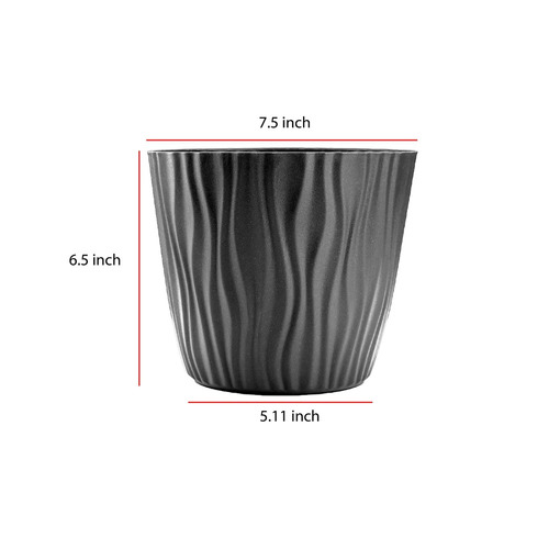 plastic flower pot