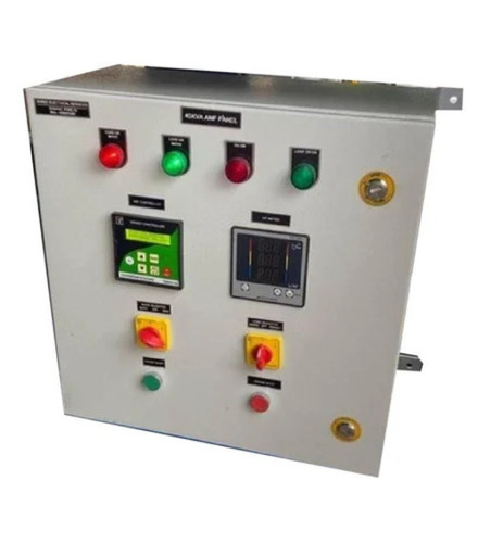 Three Phase Electric Control Panel - Mild Steel 45x35 Inches White, Powder Coated, Automatic, Copper Bus Bar, IP65