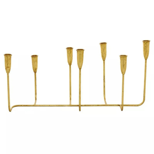 7 Cup Metal Candle Holder