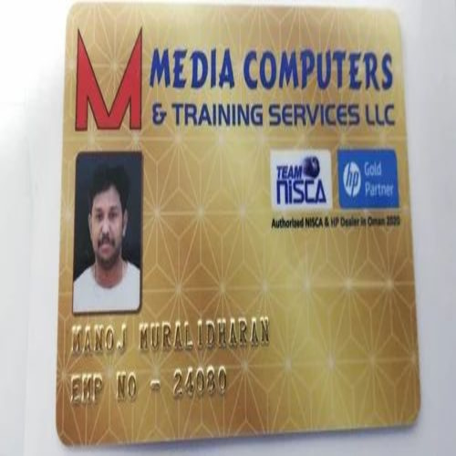 Gold Id Card