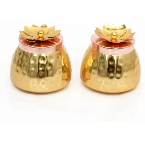 Metal Candle Containers With Wax