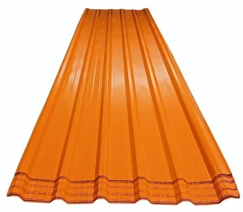 Orange Color Coated Profile Sheets