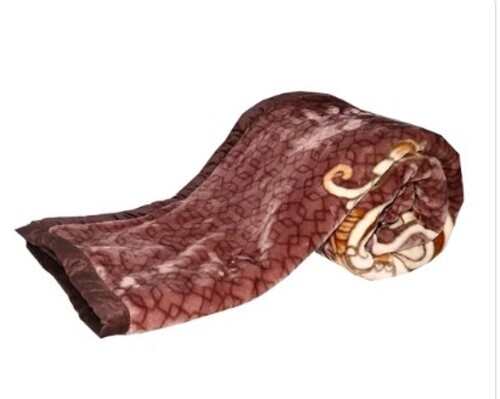 Silky Soft Floral Double Bed Blanket