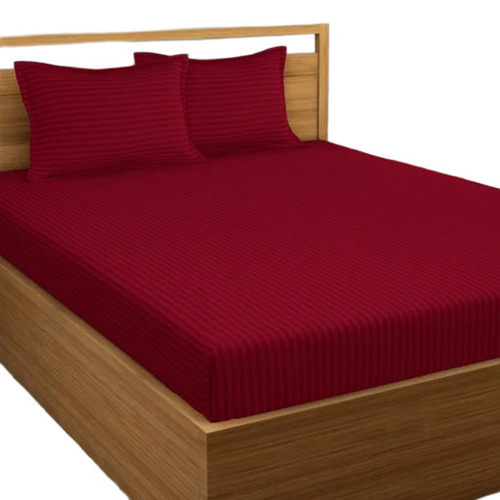 Striped Satin Bed Sheets