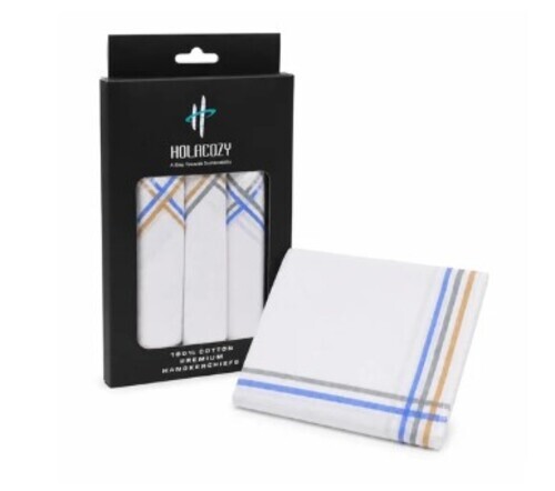 White Cotton Handkerchiefs