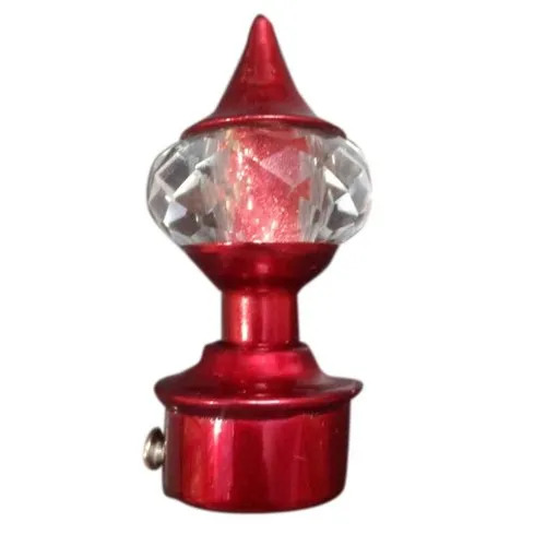 4 Inch Crystal Curtain Finial
