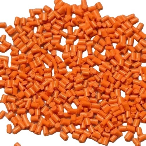 Abs Orange Plastic Granules
