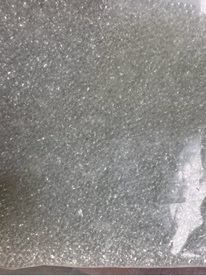 Blasting Glass Beads