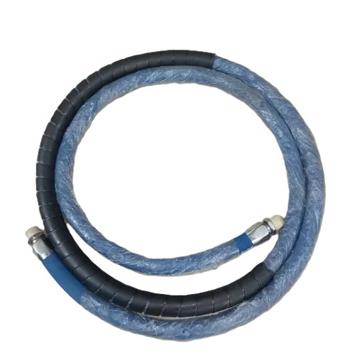 Blue Fuel Hose Guard Hose Pipe