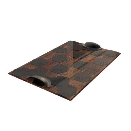 Designer Wooden Serving Tray