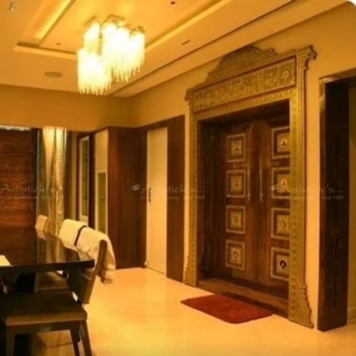 Golden ashtalakshmi set