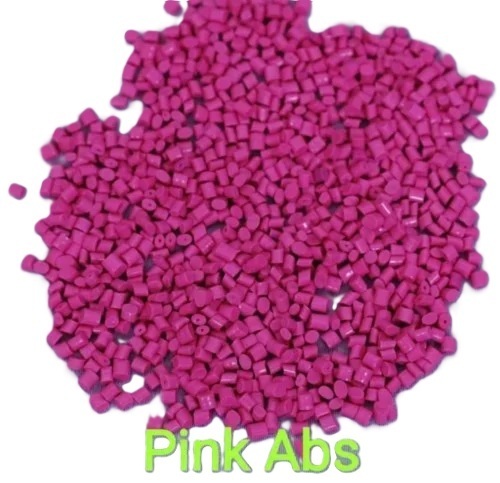 Pink Abs Plastic Granules