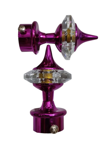 Pink Diamond Curtain Finials