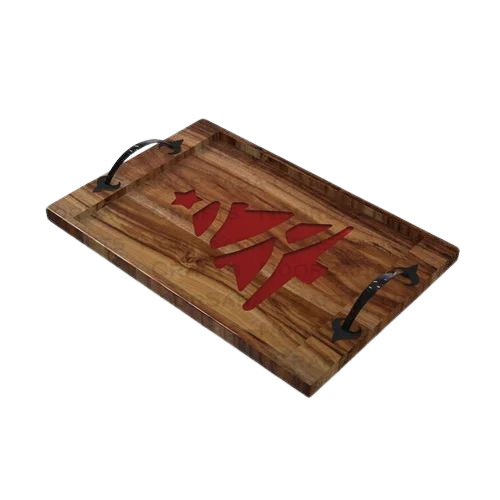Printed Wooden Serving Tray