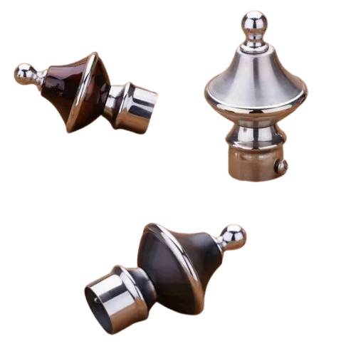 S S Manjira Curtain Finials - Color: Multicolor