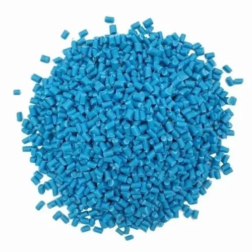 Sky Blue Abs Plastic Granules