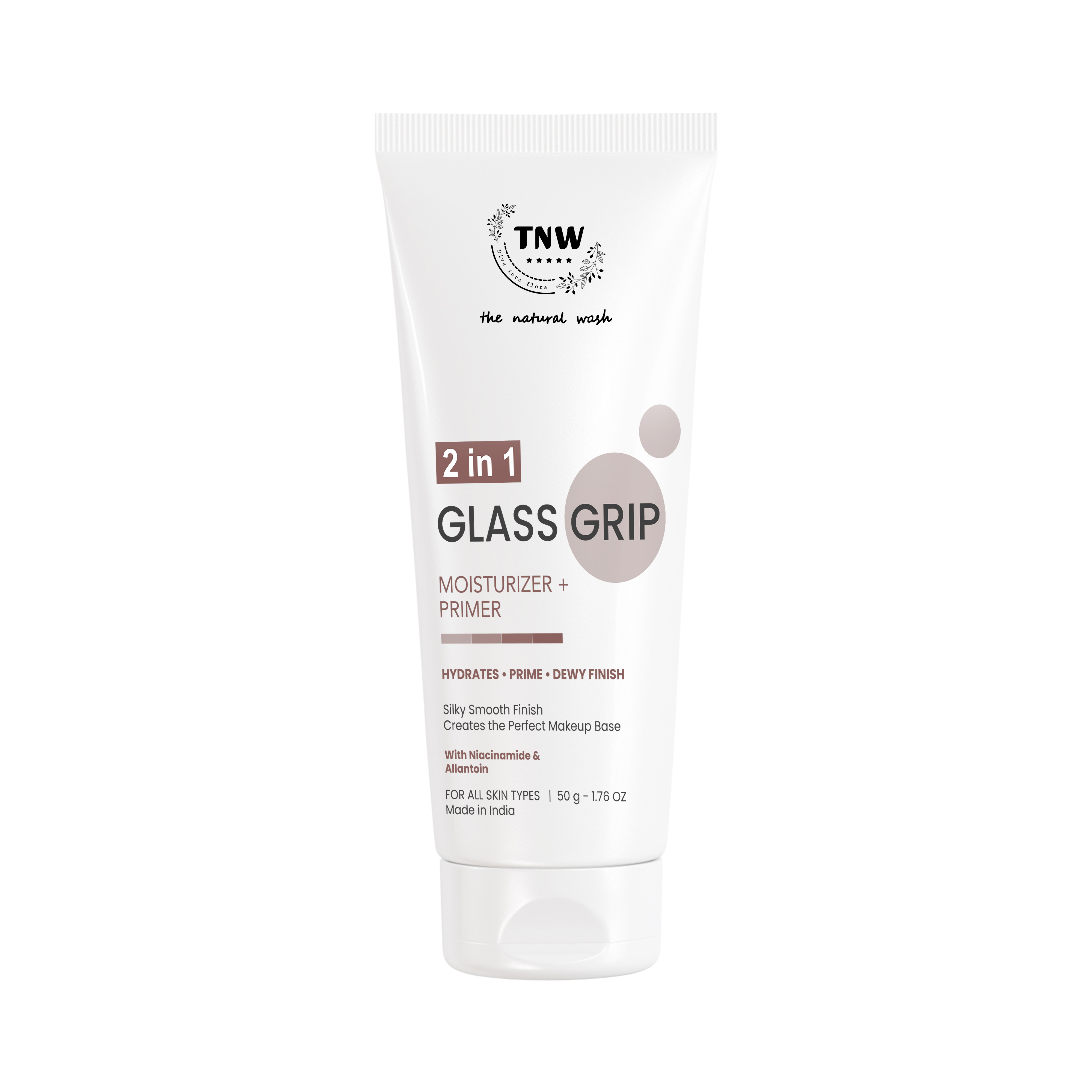 Tnw-The Natural Wash 2 In 1 Glass Grip Moisturizer Primer - Age Group: 15