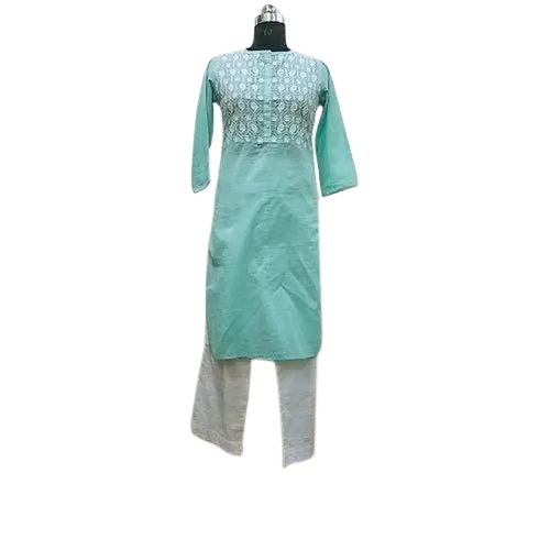 Women Cotton Designer Palazzo Suit