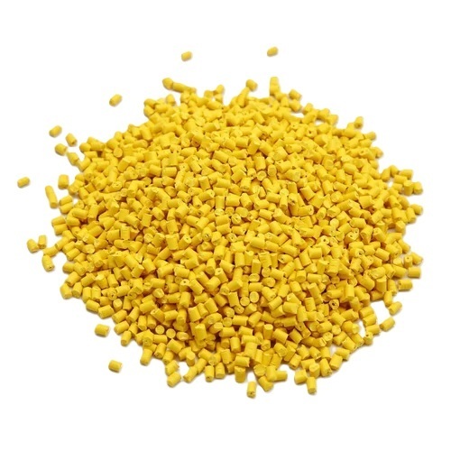 Yellow Abs Plastic Granules