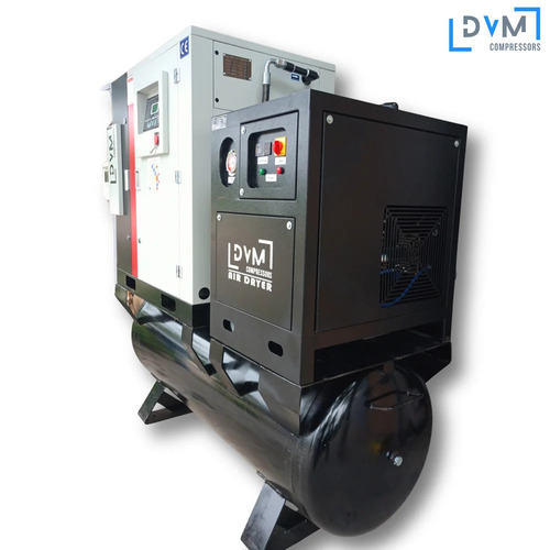 Tank Mounted Screw Air Compressor