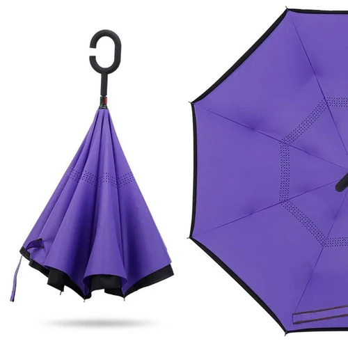 C Handle Plain Umbrella