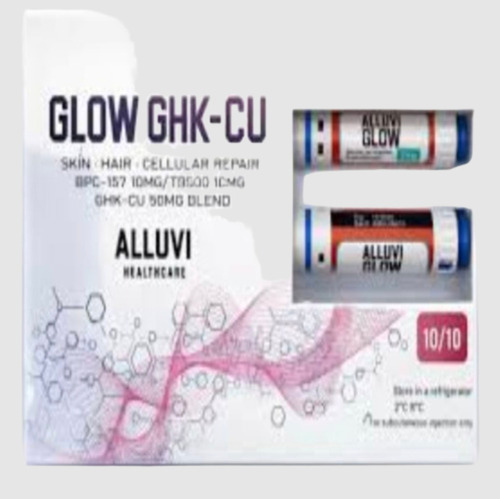 ghk cu or glow 70mg Peptide Injection at 11000.00 INR in Kadi Healing Peptide Size:10 x 10mg/10mg (one box) What Are The Benefits
