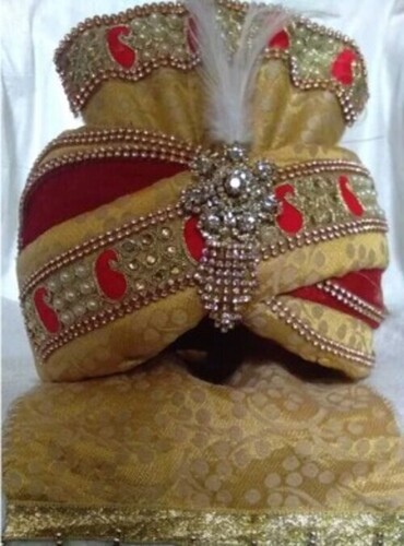 Golden Wedding Pagri