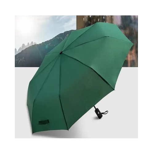 Green Auto Open Auto Close Umbrella