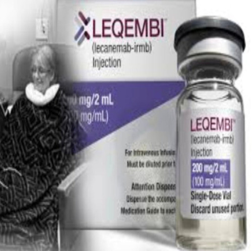 Leqembi Lecanemab Irmb Injection 200mg/2mL - Liquid Vial, 200mg Strength, Prescription Injection for Alzheimer's Disease