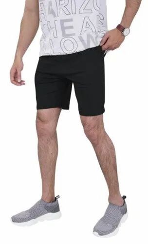 Men Black Color Shorts