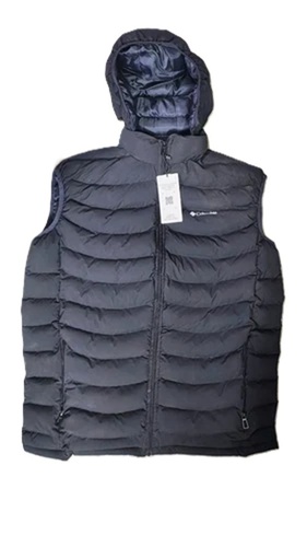 Men Hooded Sleeveless Jacket