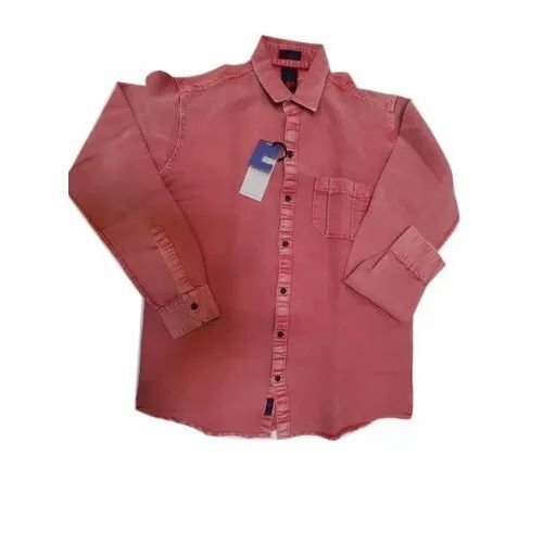 Men Plain Casual Shirt