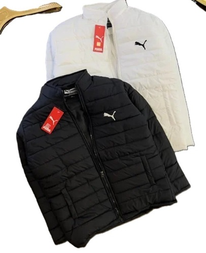 Men Stand Collar Puffer Jackets