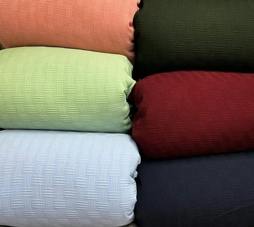 Multicolor Catonic Fur Checks Fabric