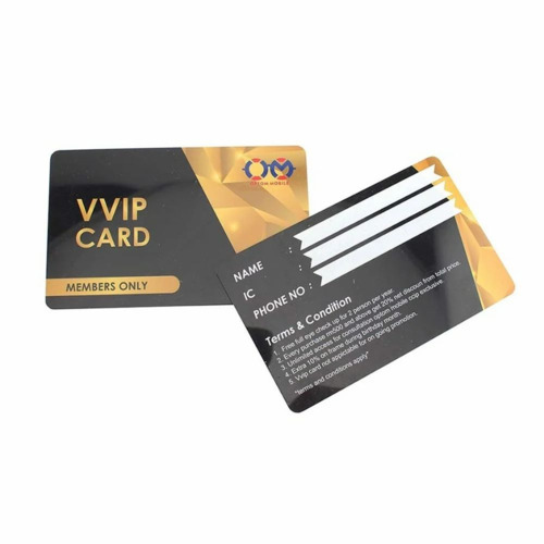 Plastic Membership Card