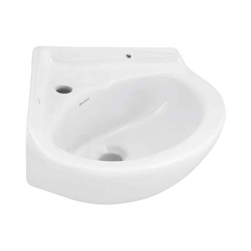 White Corner Wash Basin