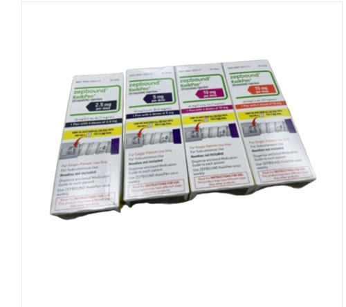 12.5mg 4 Zepbound Kwikpen Doses Prefilled Injection Pen