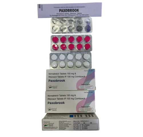 150mg Paxobrook Nirmatrelvir Tablets And Ritonavir Tablets - Life Span: 2029