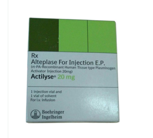 20 Mg Actilyse Alteplase Injection - Packaging Type: Sealed Box